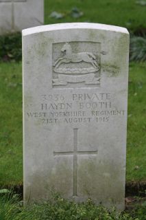 Haydn Booth Headstone